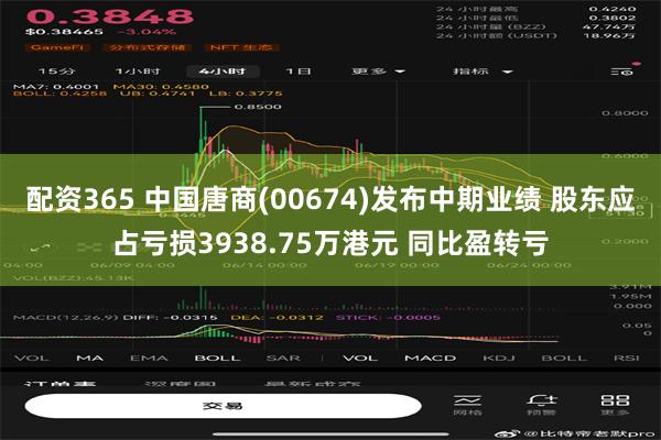 配资365 中国唐商(00674)发布中期业绩 股东应占亏损3938.75万港元 同比盈转亏